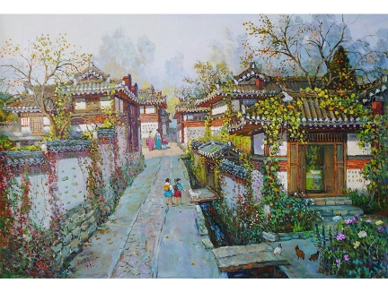 李钟元（人民艺术家）《开城的家》2015