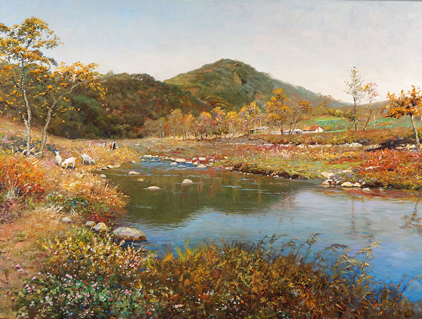 丹东朝鲜油画